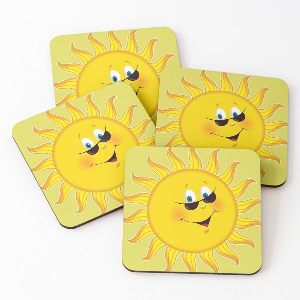Item preview, Funny Cartoon Sun Laughs In Sunglasses designed and sold by Phantasmal-2-do.