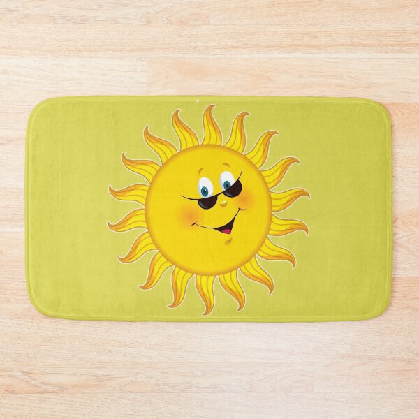Item preview, Funny Cartoon Sun Laughs In Sunglasses designed and sold by Phantasmal-2-do.