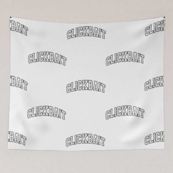 Item preview, clickbait merch designed and sold by HendrixHoffm.