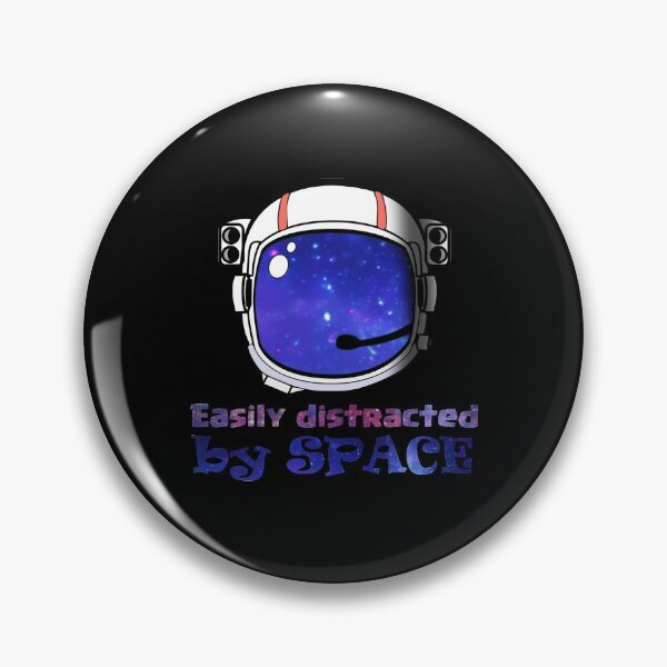 Item preview, easily distracted by space blue designed and sold by kavanagh515h.