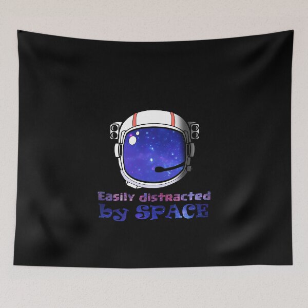 Item preview, easily distracted by space blue designed and sold by kavanagh515h.