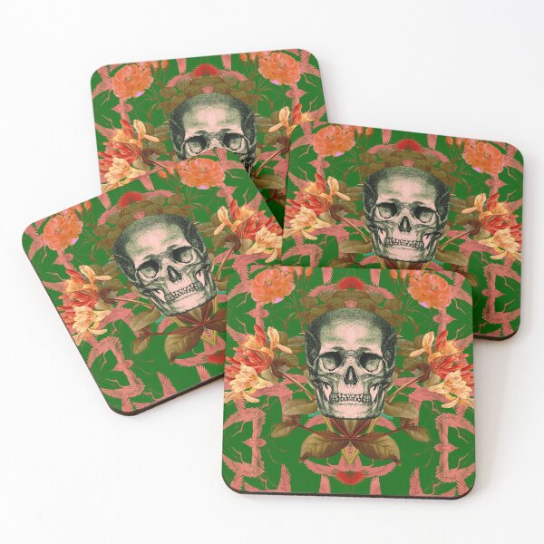 Item preview, Skulls, Cranes & Flowers designed and sold by AntiquusForma.