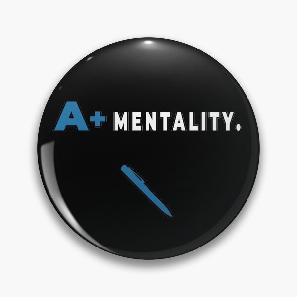 Item preview, A+ mentality study motivation designed and sold by twobillion.