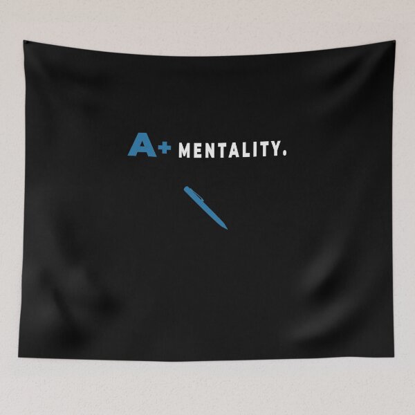 Item preview, A+ mentality study motivation designed and sold by twobillion.