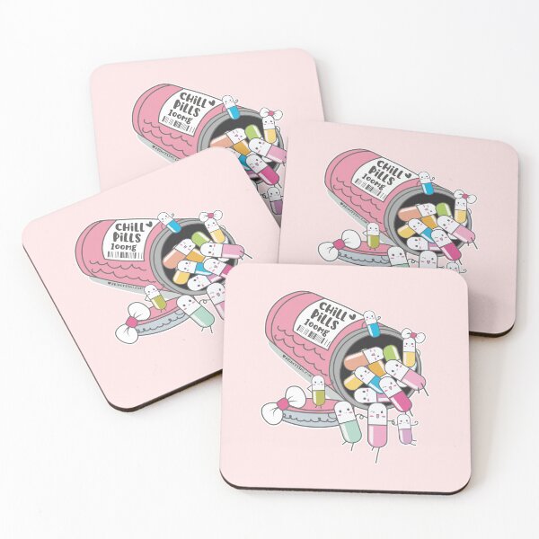 Item preview, chill pills cute pills cartoon designed and sold by princessmi-com.