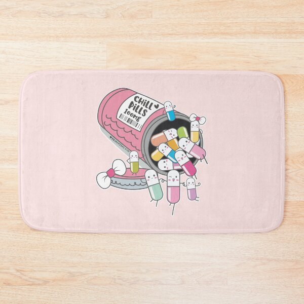 Item preview, chill pills cute pills cartoon designed and sold by princessmi-com.