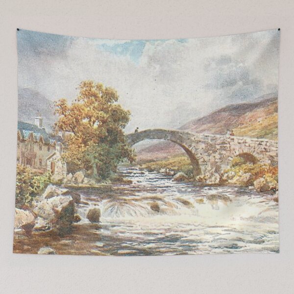 Item preview, Vintage Illustration of Tummel Bridge, Pitlochry, Perthshire designed and sold by yourscotland.