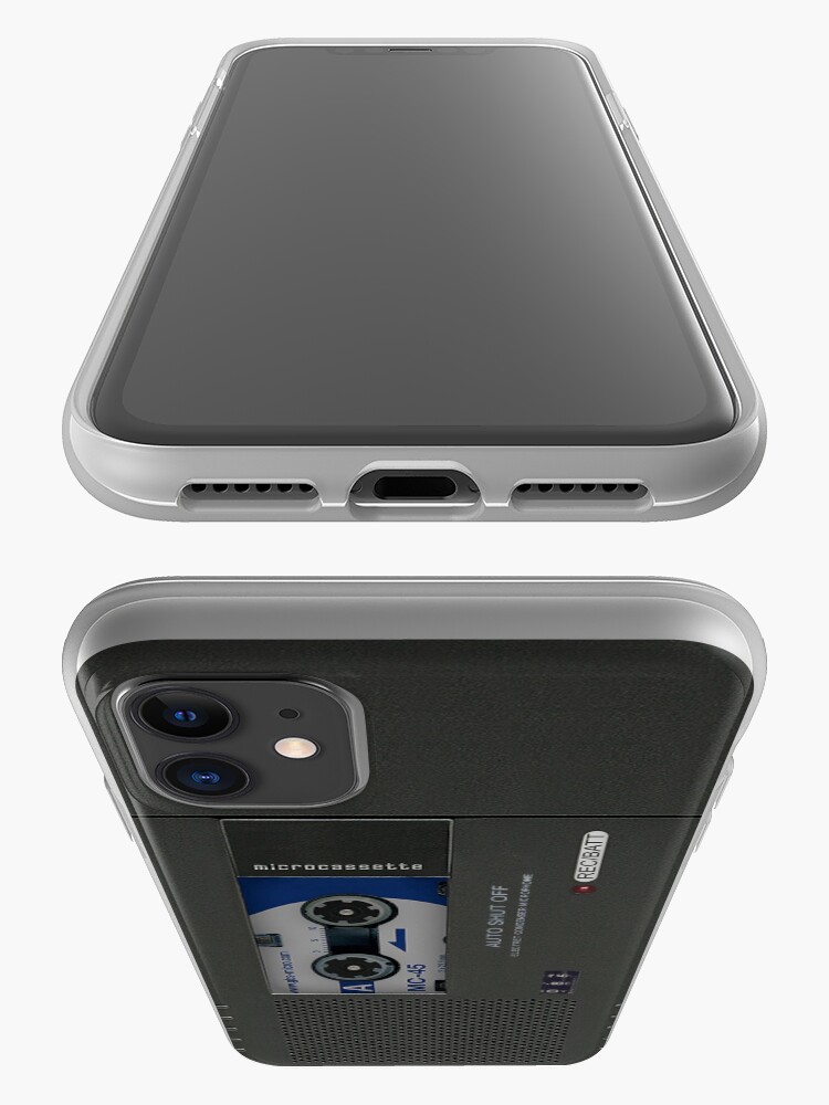 "Microcassette Recorder" iPhone Case & Cover by elmindo Redbubble