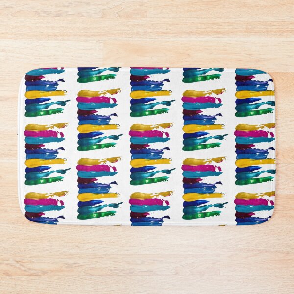 Item preview, Colorful Abstract Paint Swipe Artwork Titled Swipe Right designed and sold by Adelle Smith.