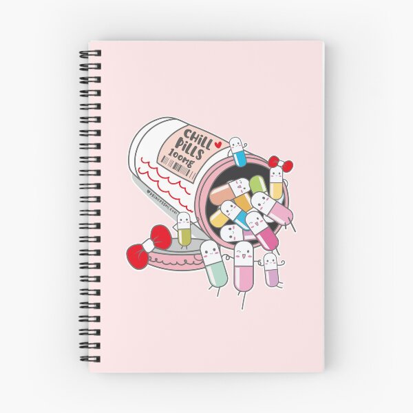 Item preview, chill pills cute pills cartoon designed and sold by princessmi-com.