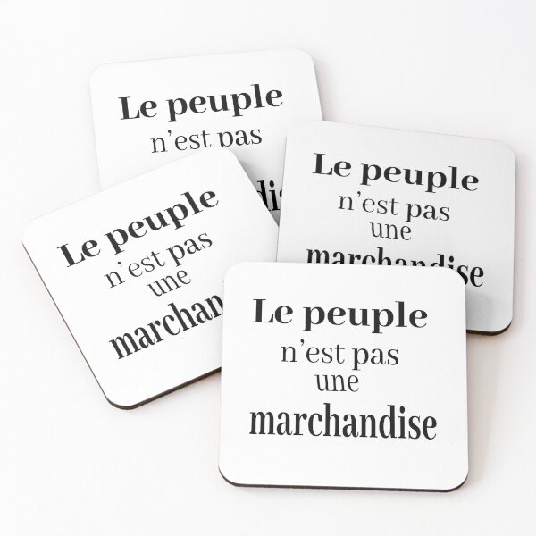 Item preview, The people are not a commodity protest protest anti merchant system slogan designed and sold by FranceLibre.