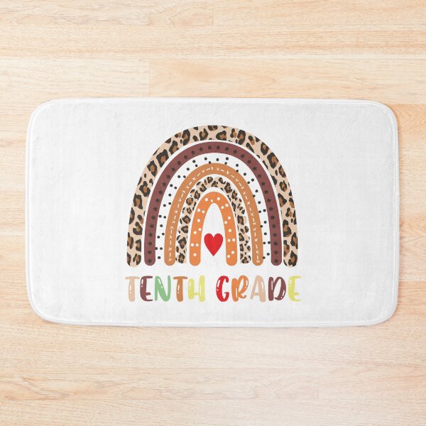Item preview, Leopard Rainbow Tenth Grade Teacher First Day Of School designed and sold by Tatus Brinal.