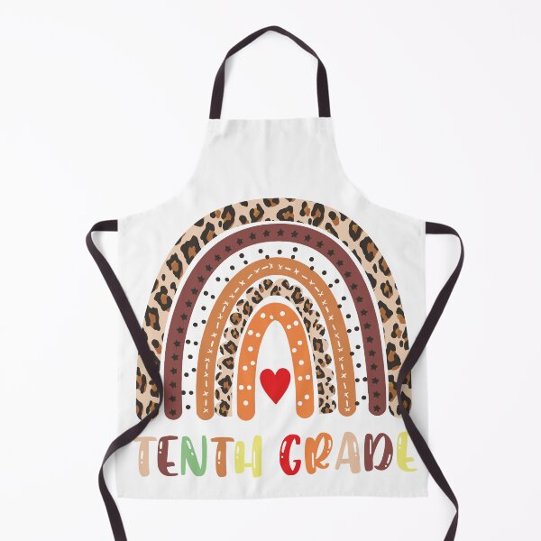 Item preview, Leopard Rainbow Tenth Grade Teacher First Day Of School designed and sold by Tatus Brinal.