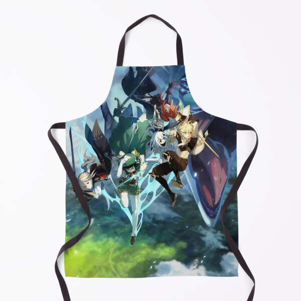 Item preview, genshin impact designed and sold by bassredbubble.