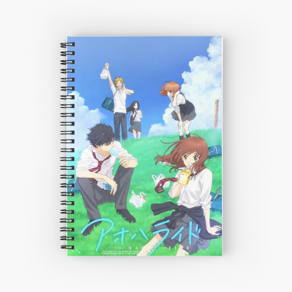 Ao Haru Ride Blue Spring Ride Spiral Notebook for Sale by NormaBrown1