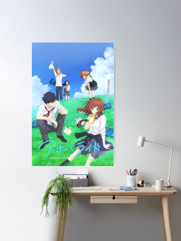  Ao Haru Ride Home Decor Anime Wall Scroll Poster