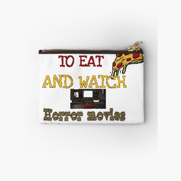 Item preview, I Just Want To Eat Pizza And Watch Horror Movies designed and sold by ShopDisct.