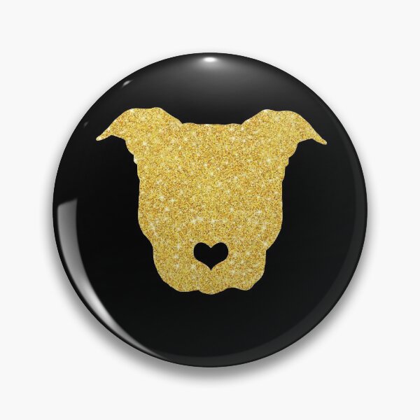 Item preview, Pitbull Mom Gold Glitter designed and sold by shirtscom.
