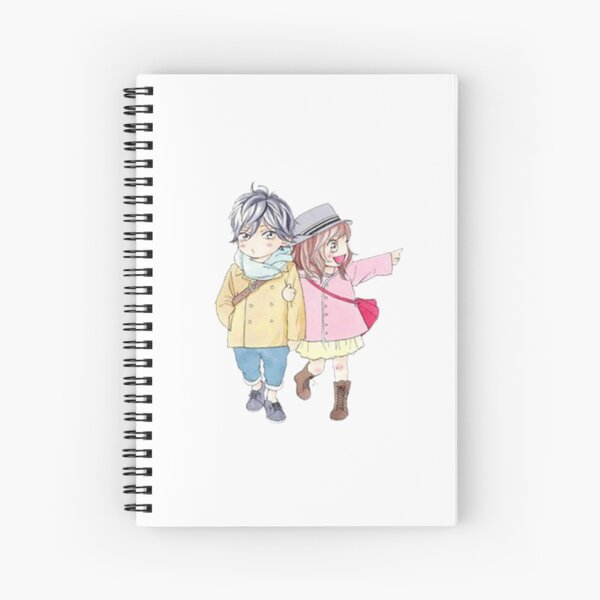 Ao Haru Ride Blue Spring Ride Spiral Notebook for Sale by NormaBrown1