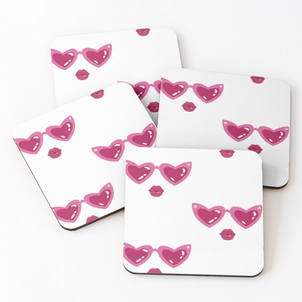 Item preview, HEART, pink, glasses, woman, love, rose, pink, gift, love designed and sold by NOURnina.