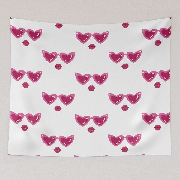 Item preview, HEART, pink, glasses, woman, love, rose, pink, gift, love designed and sold by NOURnina.