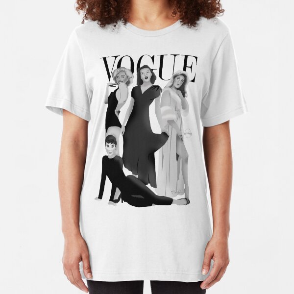 Rogue Vogue Womens T-Shirt Funny Tumblr Hipster Slogan Top Tee