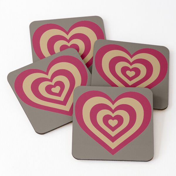 Item preview, Maroon and Gold - Powerpuff Girls Retro Heart designed and sold by Liyanna Baloca.