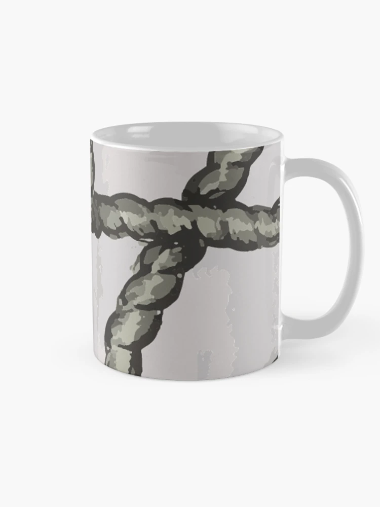 Thumbnail 3 of 6, Coffee Mug, 'Tangled Ropes' - Hand Drawn Ink Design designed and sold by TaltalimDesign.