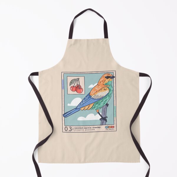 Item preview, Chestnut-backed Tanager designed and sold by fernandaschalle.