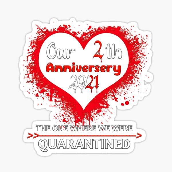 Anniversery two Sticker