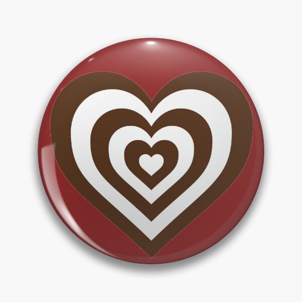 Item preview, Brown and White - Powerpuff Girls Retro Heart designed and sold by Liyanna Baloca.