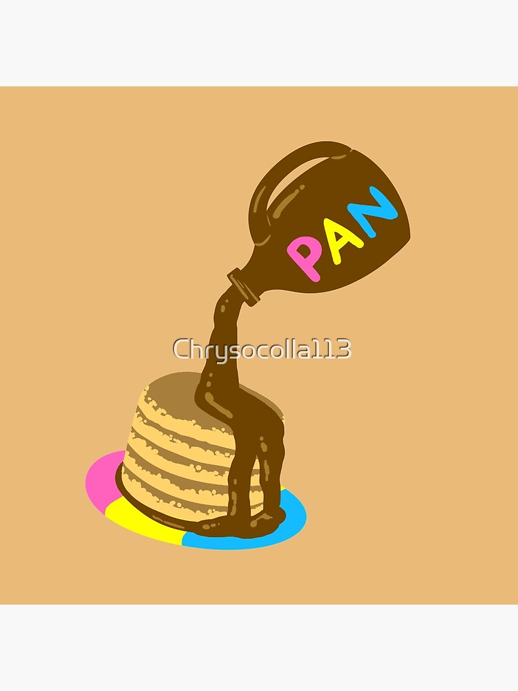 "Pansexual Pancakes-Sexuality Designs" Throw Pillow by ...