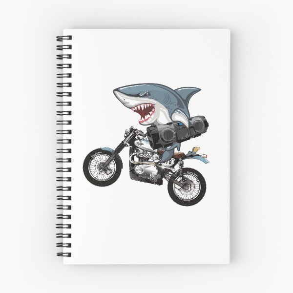 Item preview, Motorcycle shark music designed and sold by Radixbarny.