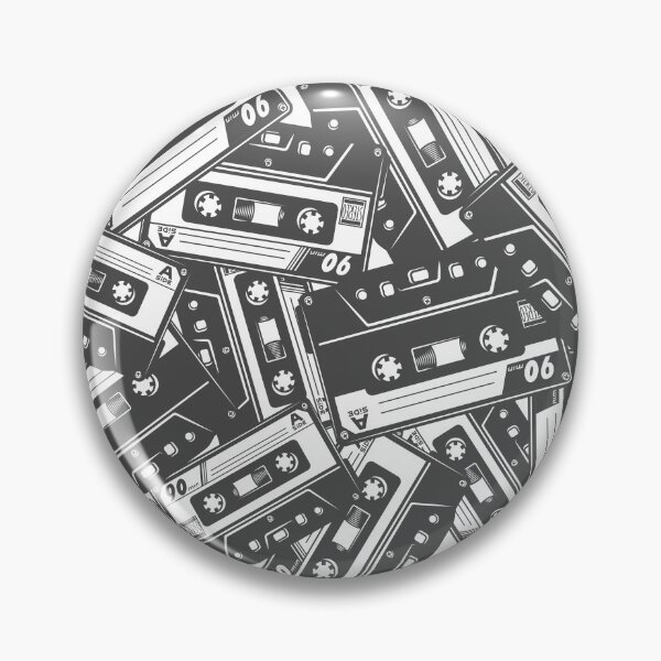 Item preview, Cassette Tape Seamless Pattern designed and sold by DIYarts.