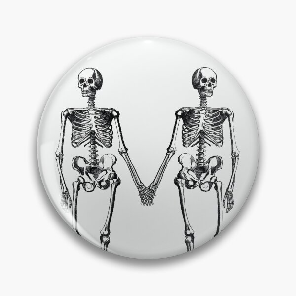 Item preview, Skeleton Lovers Holding Hands designed and sold by quirky-artistry.