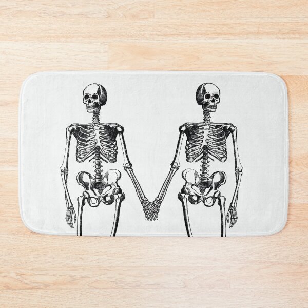 Item preview, Skeleton Lovers Holding Hands designed and sold by quirky-artistry.