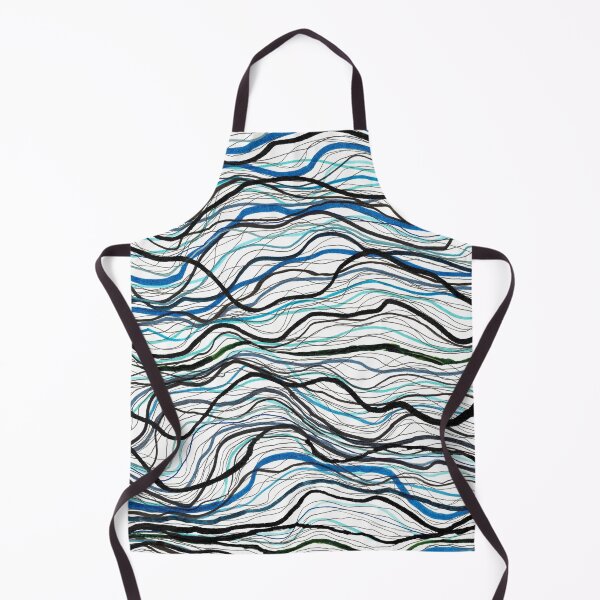 Item preview, ~ WAVES ~ Hand Drawn Ink Design designed and sold by TaltalimDesign.