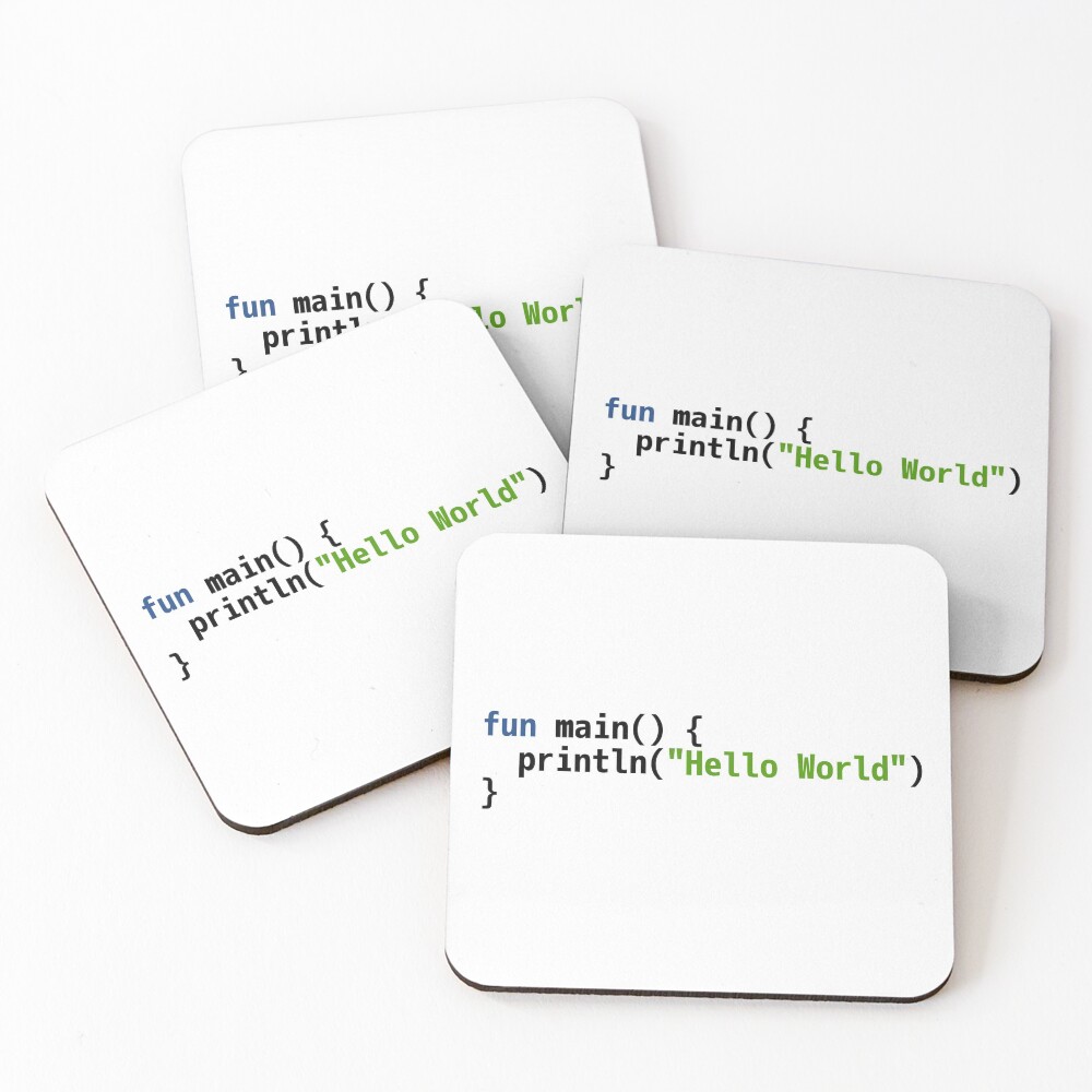 Item preview, Coasters (Set of 4) designed and sold by geeksta.