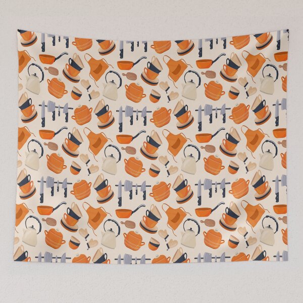 Item preview, Kitchen Pattern designed and sold by spaceopy.