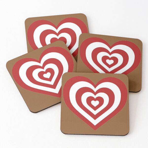 Item preview, Carnelian and White - Powerpuff Girls Retro Heart designed and sold by Liyanna Baloca.