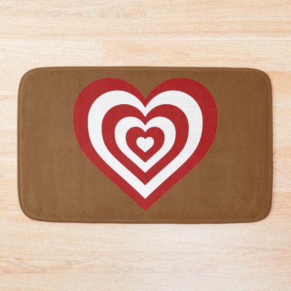 Item preview, Carnelian and White - Powerpuff Girls Retro Heart designed and sold by Liyanna Baloca.