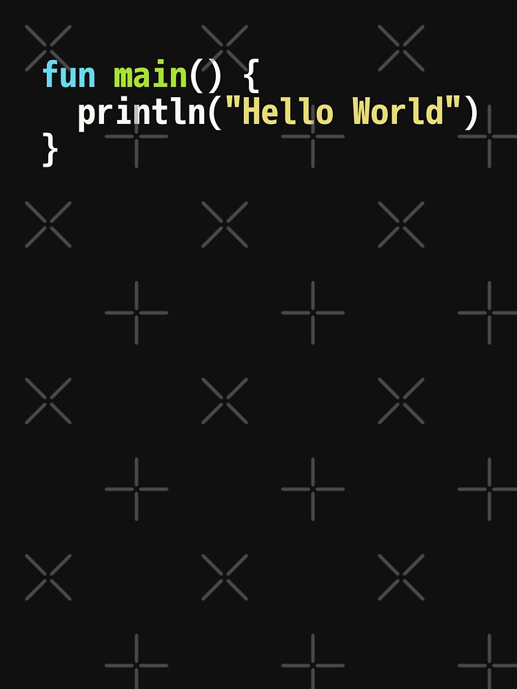 Hello World, Kotlin