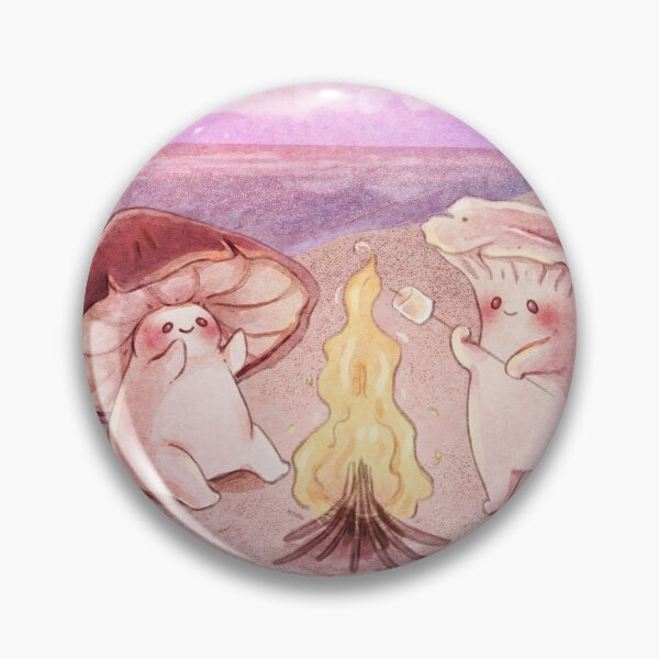 Item preview, Mushroom friends at sunset beach  designed and sold by Fairydrop.