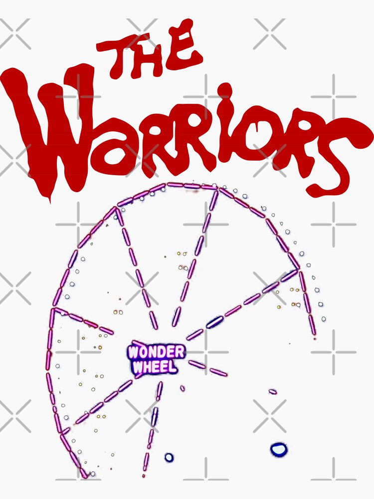 Mod 6 The Warriors New York Bronx Coney Island Wonder Wheel Sticker For Sale By Paramarket 