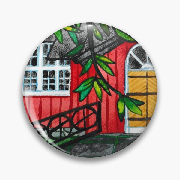 Item preview, Red Wooden Church  designed and sold by Niina  Niskanen.