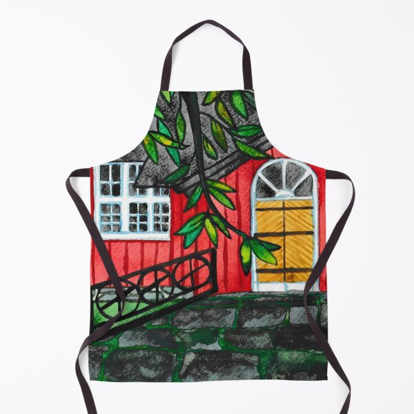 Item preview, Red Wooden Church  designed and sold by Niina  Niskanen.