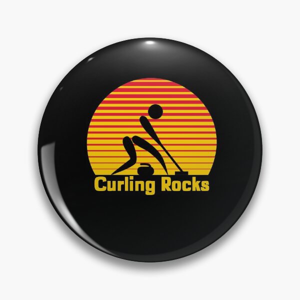 Item preview, Curling Rocks-retro1 designed and sold by VJKTees.