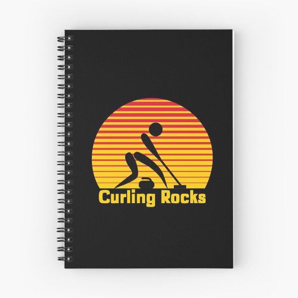 Item preview, Curling Rocks-retro1 designed and sold by VJKTees.