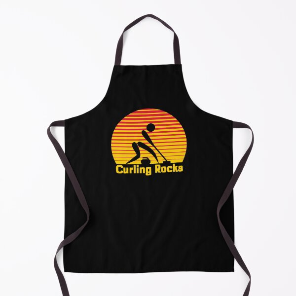Item preview, Curling Rocks-retro1 designed and sold by VJKTees.