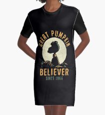 Great Pumpkin Believer Shirt Graphic T-Shirt Dress